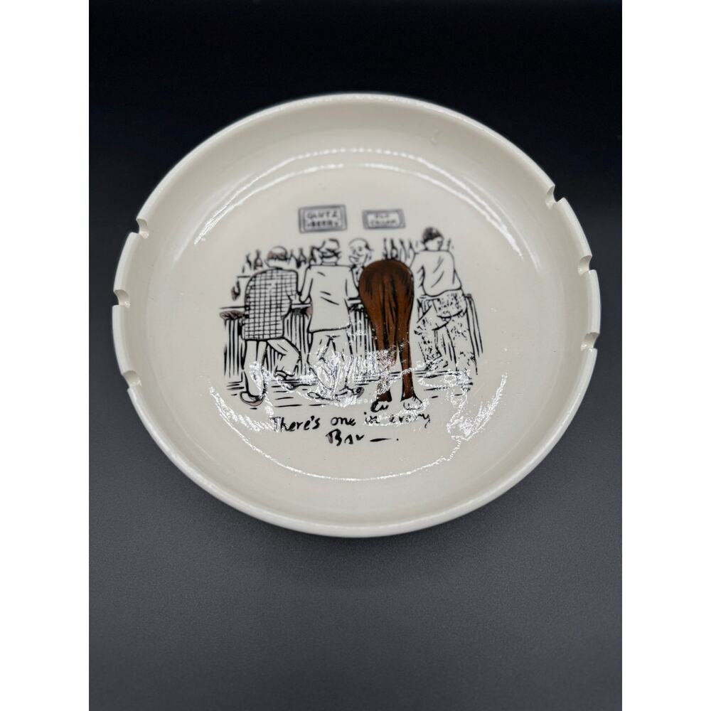 "One in every bar" Funny Ceramic Ashtray